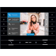 BPT Futura IP colour HD-ready powered over Ethernet video monitor